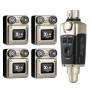 XVIVE U45R4 : monitoring in-ear sans fil 5.8 GHz pour 4 x musiciens