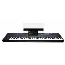 Pa5X76 Korg photo avec son pupitre