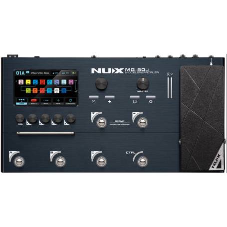 NUX MG-50Li : multi-effets, profiling et Cyber IR, le son ultime