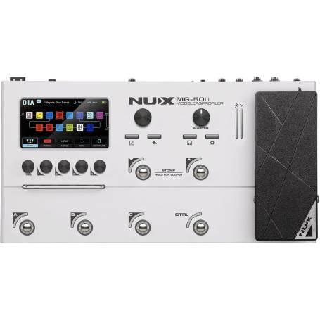 NUX MG-50Li White : multi-effets avec DeepImage : Version blanc