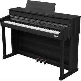 NUX NCK-430B : piano numérique meuble noir, design sobre et moderne