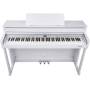 NUX NCK-430W : piano numérique meuble 88 touches, blanc et élégant