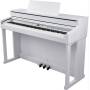 NUX NCK-430W : piano numérique meuble 88 touches, blanc et élégant
