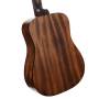 CORT EARTH GO OPBB : guitare acoustique HyVibe H2 + housse