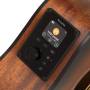 CORT EARTH GO OPBB : guitare acoustique HyVibe H2 + housse