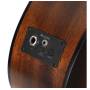 CORT EARTH GO OPBB : guitare acoustique HyVibe H2 + housse