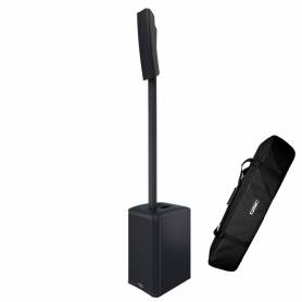 QSC KC12-BK + housse : Enceinte amplifiée colonne 3000W avec Bluetooth