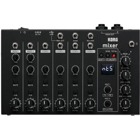 KORG NTS-4 Nu:Tekt : Console de mixage analogique USB-C Audio MIDI