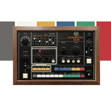 ROLAND CLOUD CR-78 Software Rhythm Composer : boîte à rythmes vintage
