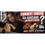 Je débute à la guitare acoustique, faire le bon choix