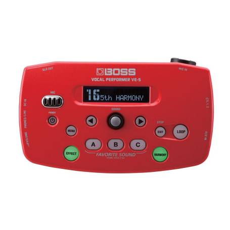VE-5WHITE - Boss - Sonorisation - Traitement - Effets voix et harmoniseurs
