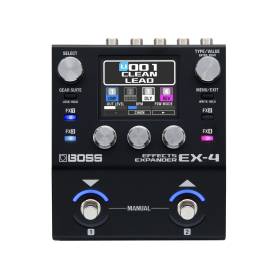BOSS EX-4 : multi-effets 120 effets pour pedalboard guitare et basse