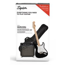 SQUIER SONIC STRATOCASTER PACK  + ampli Frontman 10G