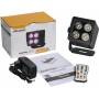 ALGAM LIGHTING EVENTPAR44-QUAD-IP: projecteur PARLED sur batterie IP65