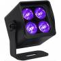 ALGAM LIGHTING EVENTPAR44-QUAD-IP: projecteur PARLED sur batterie IP65