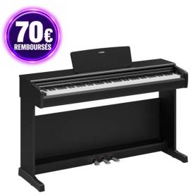 YAMAHA YDP-146 B Arius : piano numérique CFX Bluetooth, noir et design