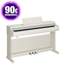 YAMAHA YDP-166 WB : piano numérique ARIUS bouleau blanc