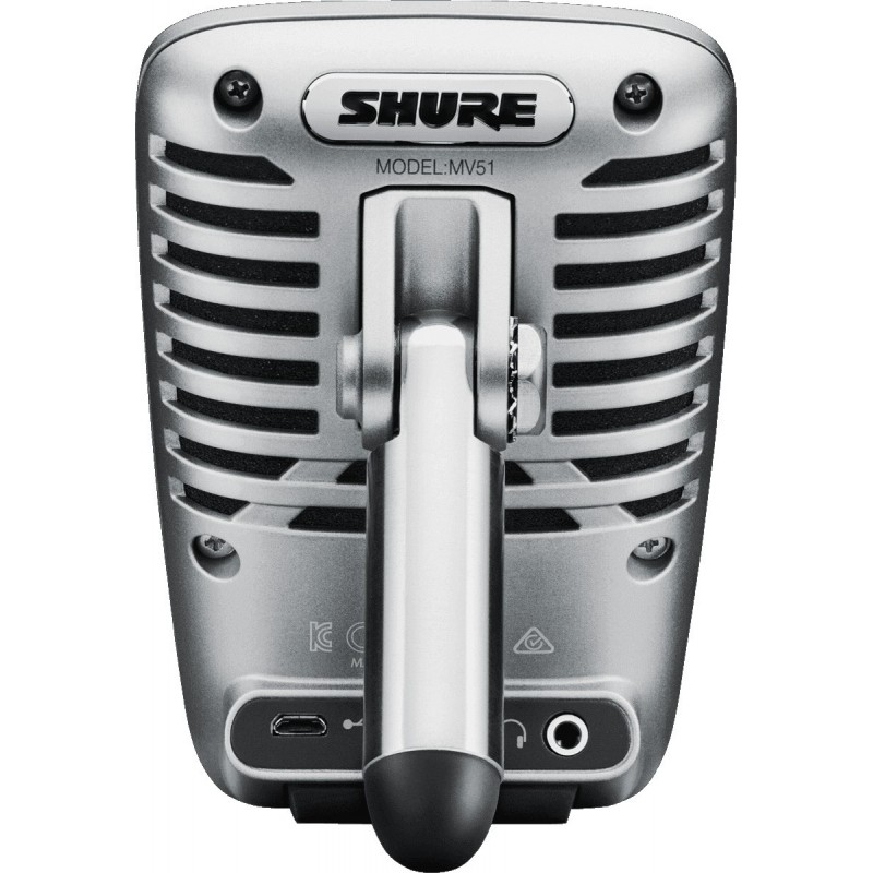 Shure MV51 Bureau - Statique large diaphragme