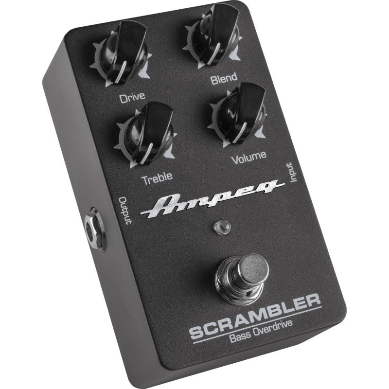 SCRAMBLER Ampeg - Pédale overdrive pour basses
