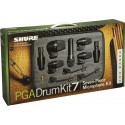 Malette de micros Shure PGADRUMKIT7 pour batterie