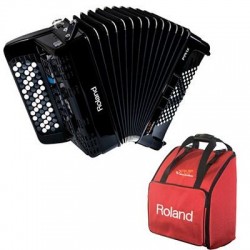 Accordéon FR-1XB BK Roland livré avec housse et notice en Français