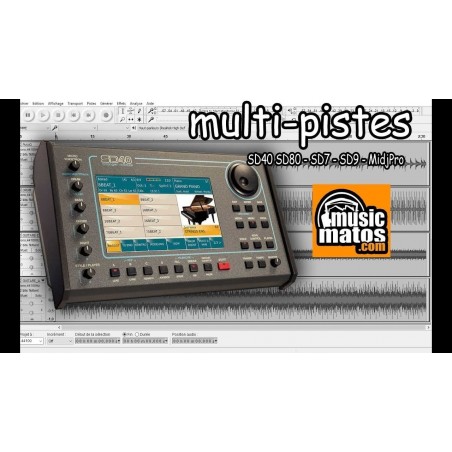 Lecture multipistes Ketron SD