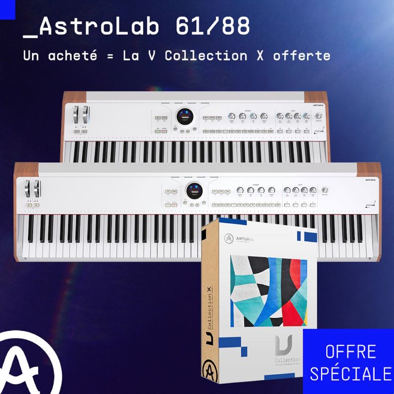 Offre ARTURIA Valable jusqu' au 5 janvier 2026