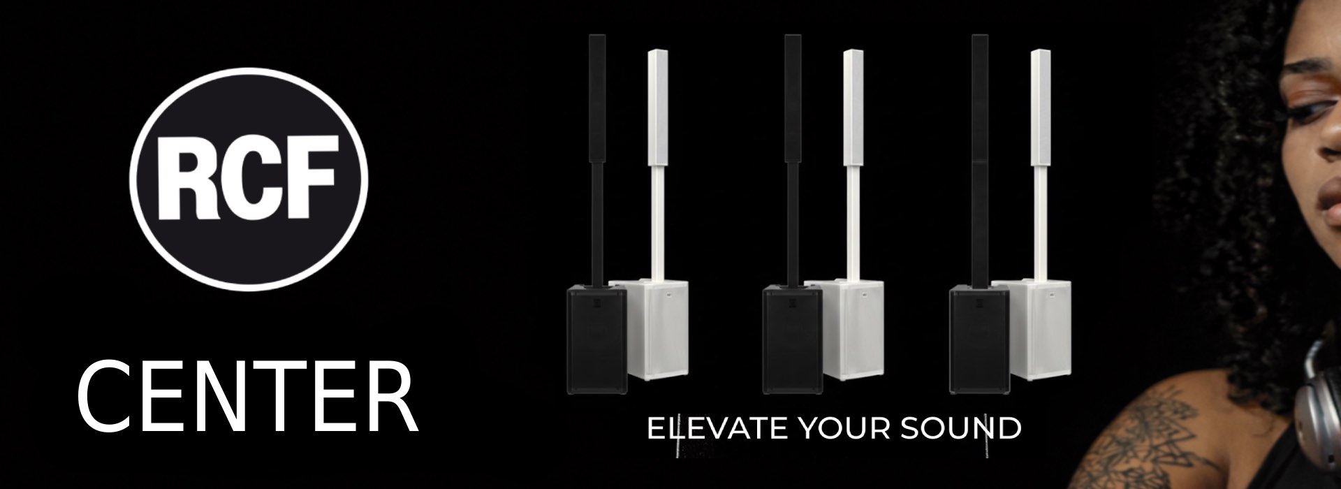 musicmatos sonorisation RCF Center, revendeur agréé