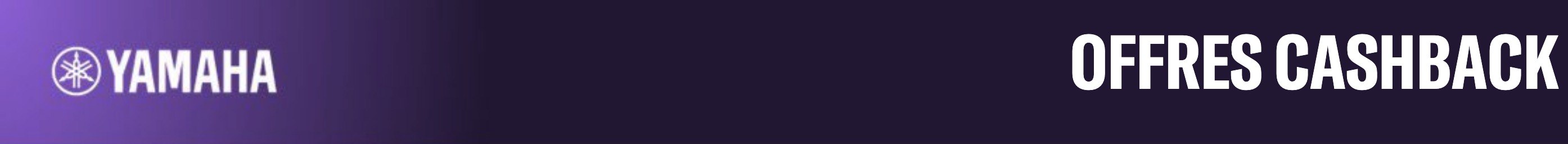 Offre spéciale remboursement Yamaha