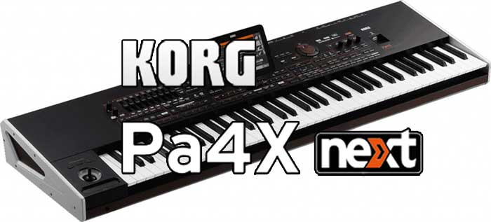 Une nouvelle génération KORG PA4X76 - KORG PA4X61 NEXT LEVEL - OS version3