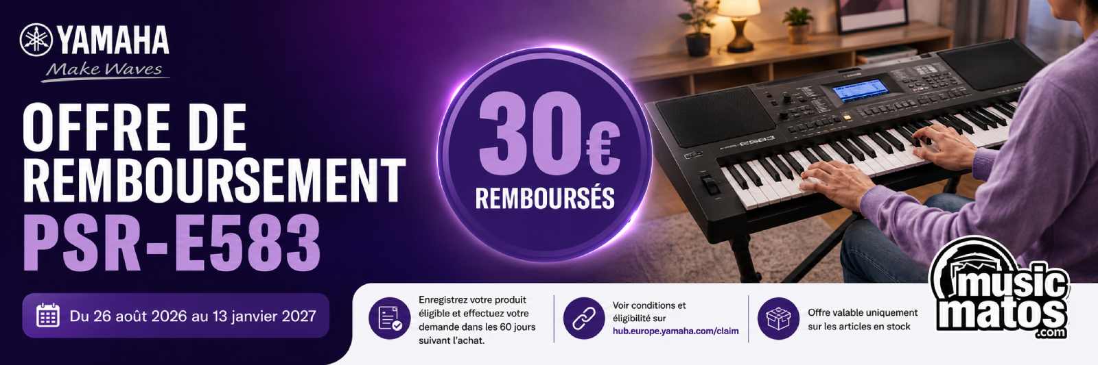 Offre remboursement PSR-E583