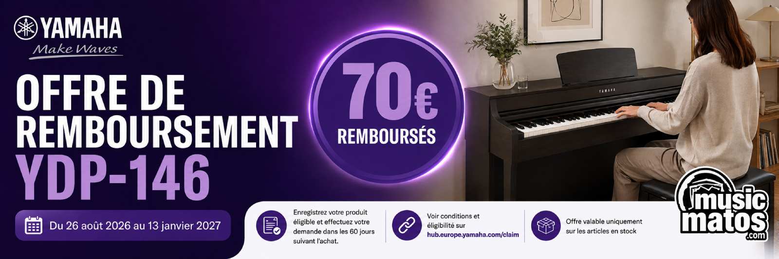 Offre remboursement YDP-146
