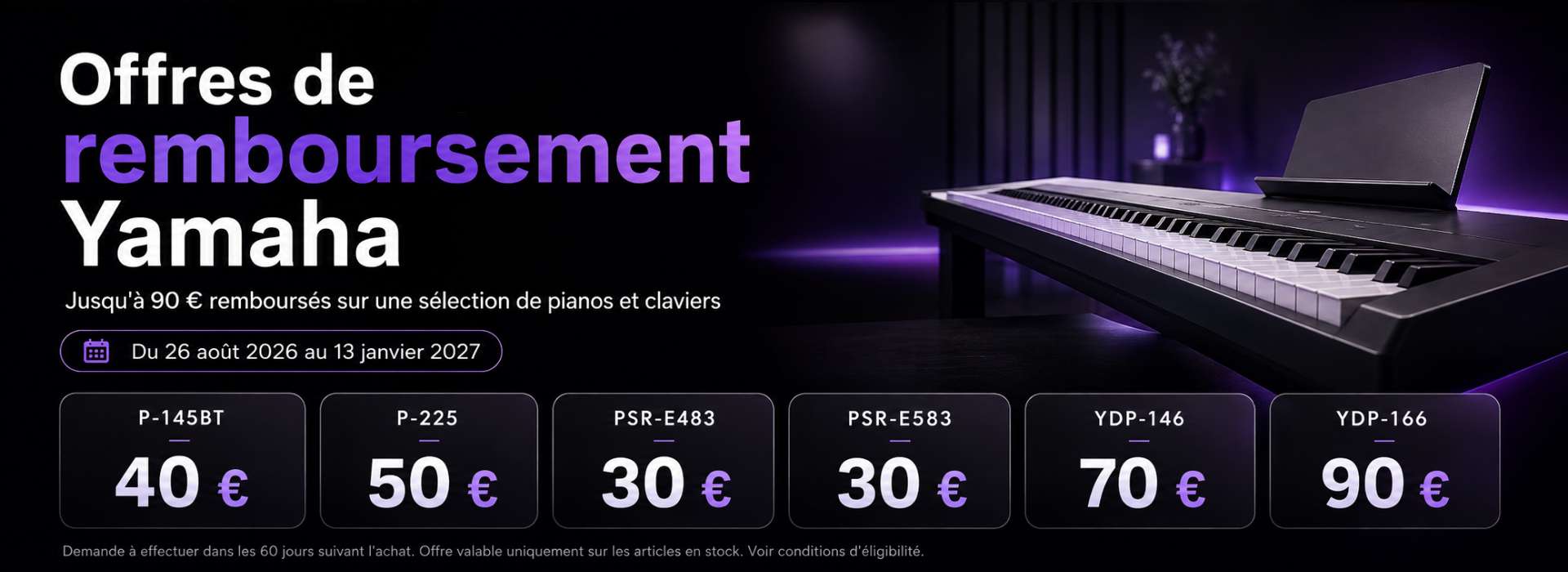 OFFRES REMBOURSEMENT YAMAHA 13 Janvier 2027 DESKTOP